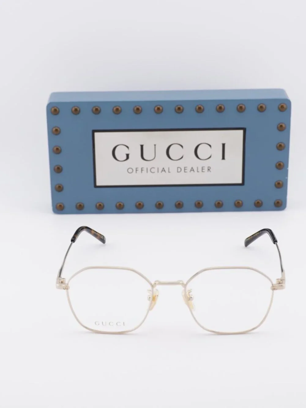 Gucci GG1956OK 001 Square Eyeglasses 51mm - Gold